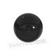 Серьги Inverness 898 Black Ball 4mm Steel