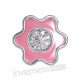 Серьги Inverness K009c Crystal Flower Rose 6mm Gambo corto 9mm