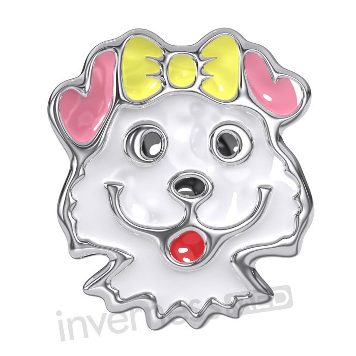 Серьги Inverness K1223c Cuccioli 6mm Gambo corto